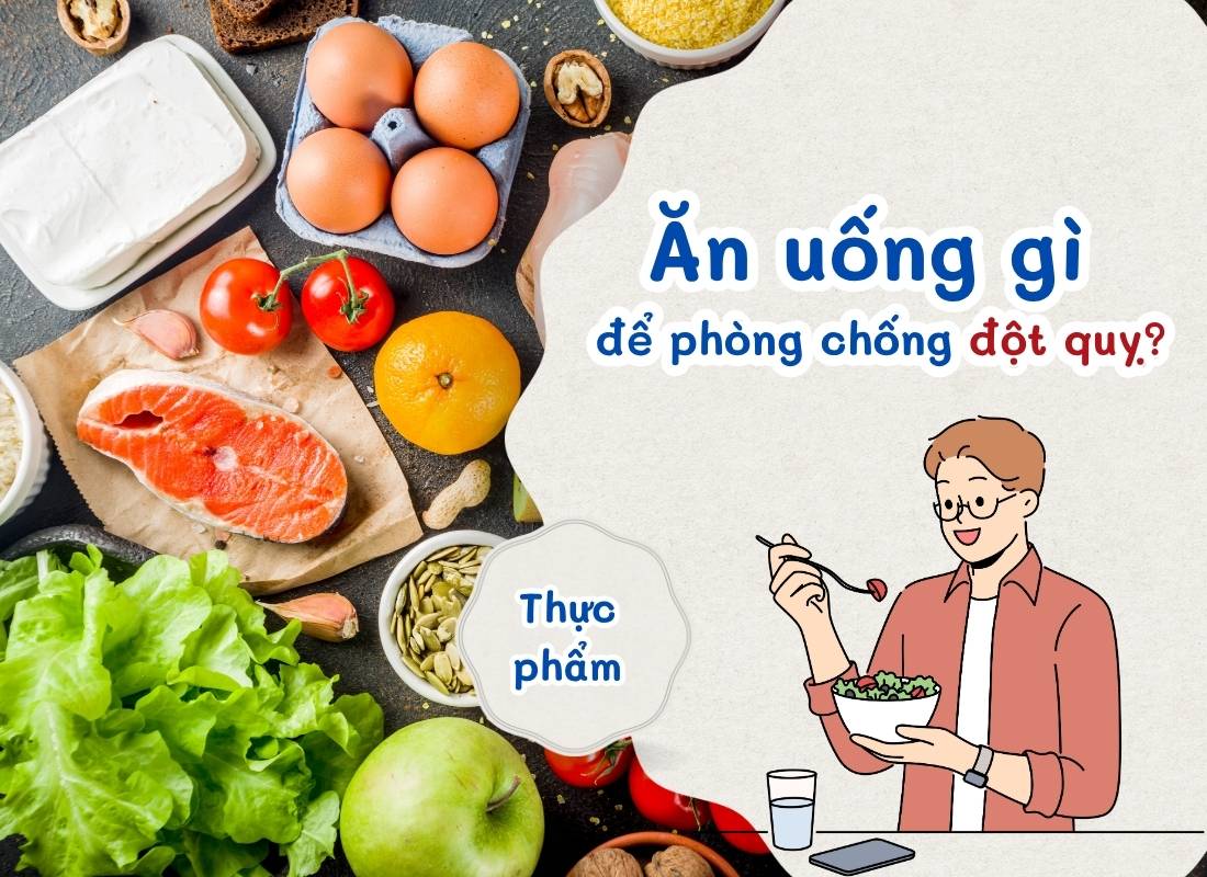 Phòng đột quỵ nên sử dụng loại thực phẩm nào?